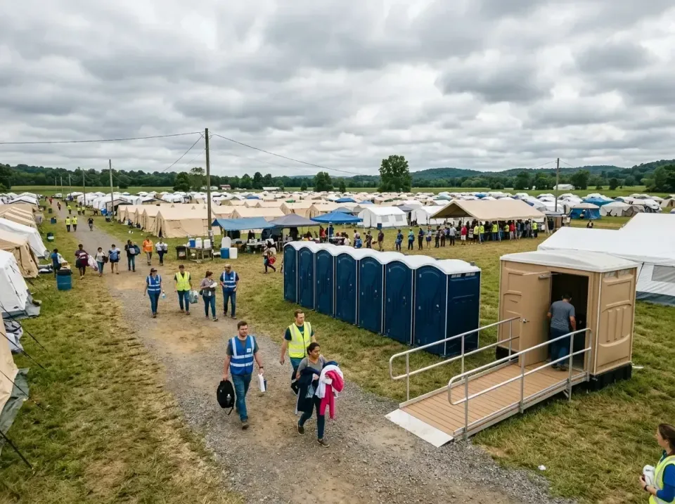 disaster-relief-camp-restrooms-010 — frequently asked questions, Dumpster & Portable Bathrooms Rental in Decherd, TN